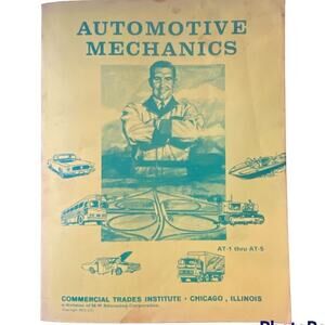 Vtg Automotive Mechanics Commercial Trade Institute AT 1 to 5 Force Distance